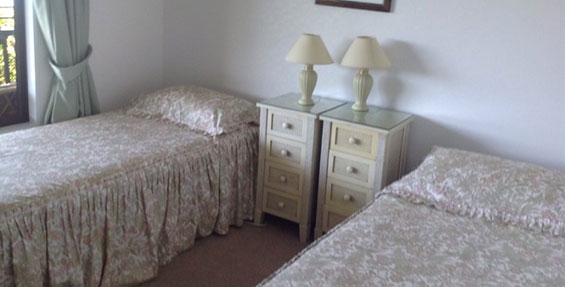 a choice of having two single beds in one room